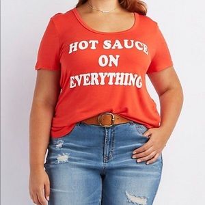 Hot Sauce on Everything Plus Size Shirt